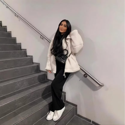 Bomber in teddy "Milma"